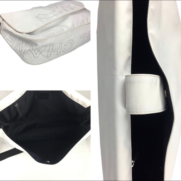 **SALE** Sport Line Chanel CC Logos Shoulder Bag - Picture 3 of 4